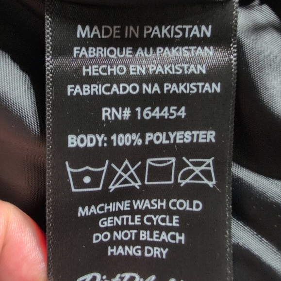 Dirt Bike Kids Dark Gray Jacket - Picture 8 of 11